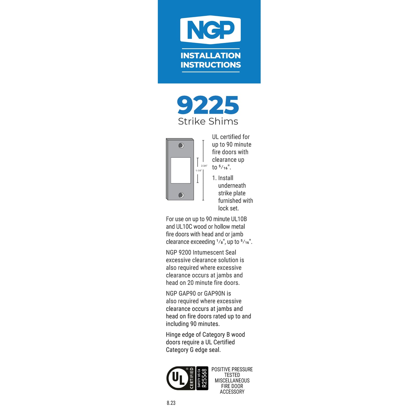 NGP 9275 & 9225