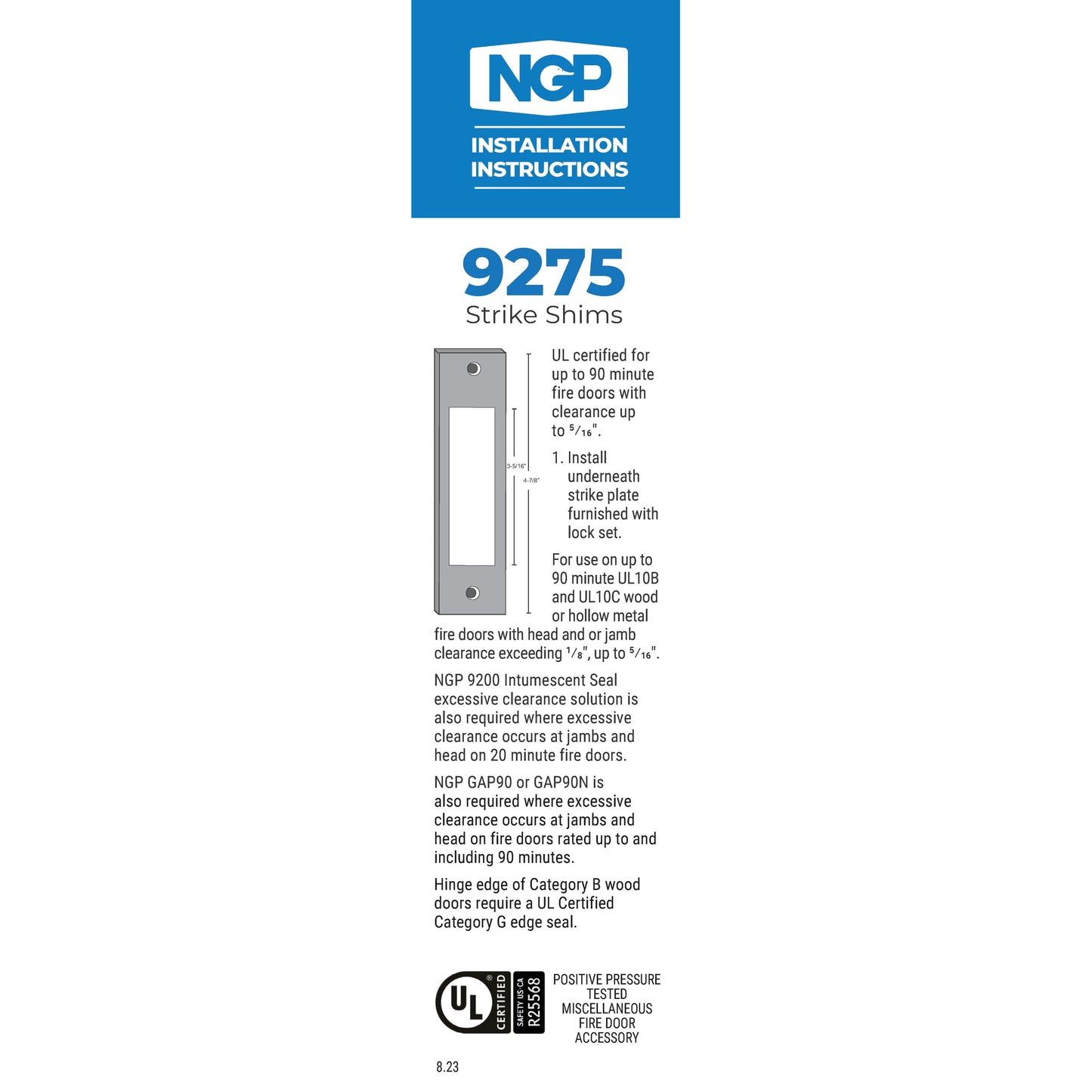 NGP 9275 & 9225