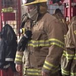 mark firefighter suit